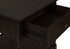 MN-823976    Accent Table, 2 Tier, End, Side Table, Square, Nightstand, Bedroom, Lamp, Brown Veneer, Traditional