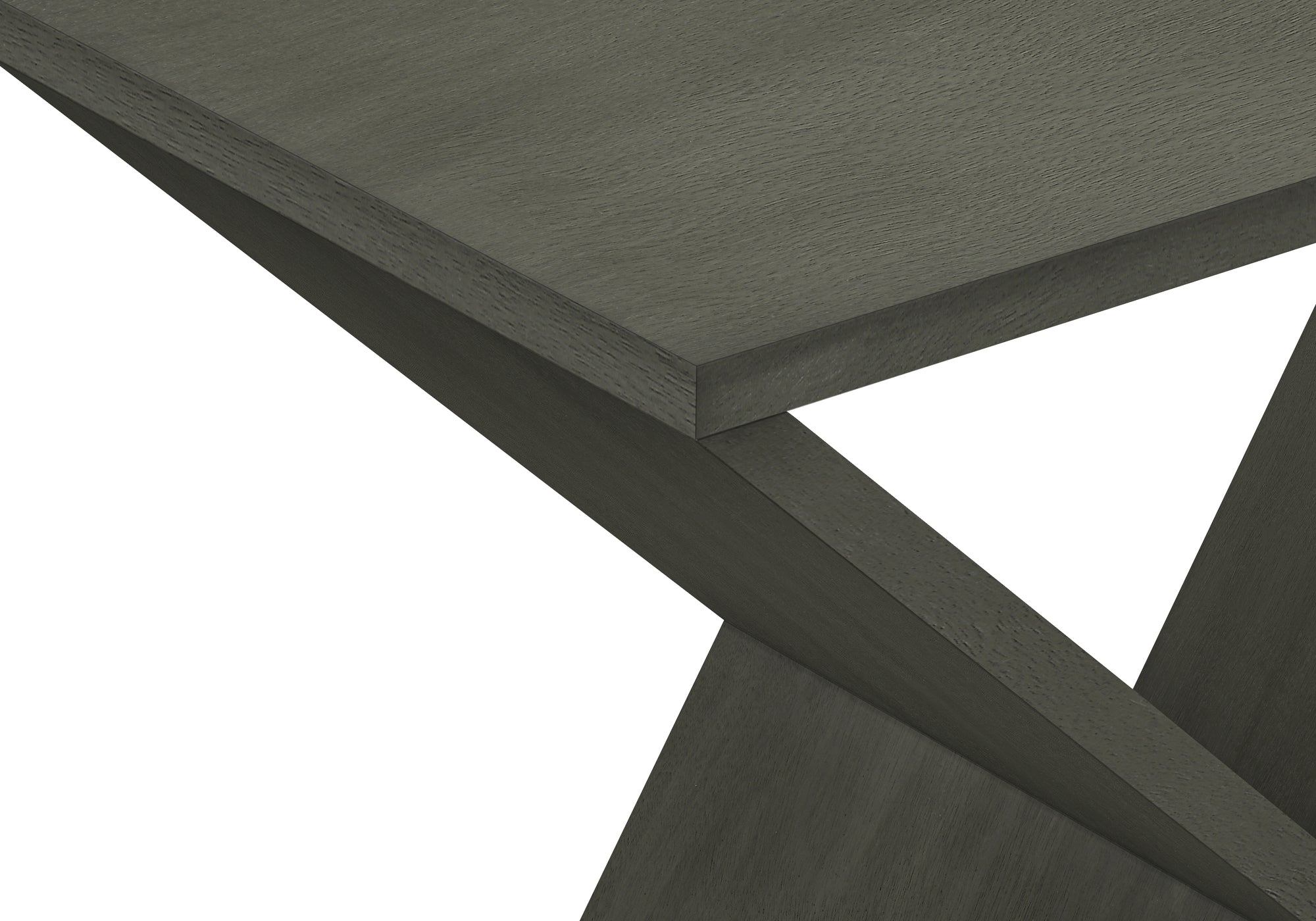MN-T833982    Accent Table, Side, End, Nightstand, Narrow, Small, Bedroom, Living Room, Lamp, Dark Green Veneer, Contemporary