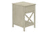 MN-U613984    Accent Table, End, Side Table, 2 Tier, Bedroom, Nightstand, Lamp, Storage Drawer, Antique White Veneer, Transitional