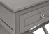 MN-873985    Accent Table, End, Side Table, 2 Tier, Bedroom, Nightstand, Lamp, Storage Drawer, Antique Grey Veneer, Transitional
