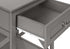 MN-873985    Accent Table, End, Side Table, 2 Tier, Bedroom, Nightstand, Lamp, Storage Drawer, Antique Grey Veneer, Transitional
