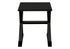 MN-H643987    Accent Table, End, Side Table, Square, Nightstand, Bedroom, Lamp, Black Veneer, Transitional