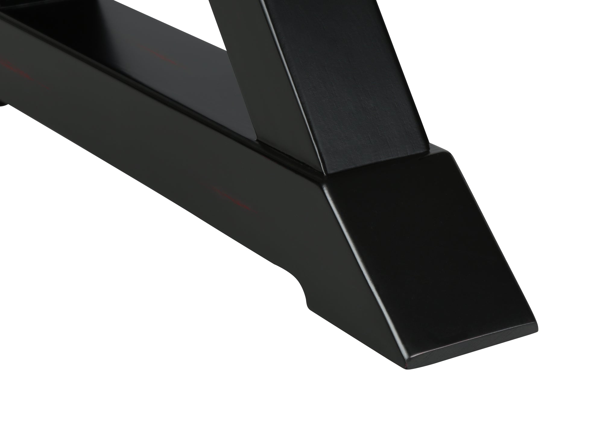 MN-H643987    Accent Table, End, Side Table, Square, Nightstand, Bedroom, Lamp, Black Veneer, Transitional