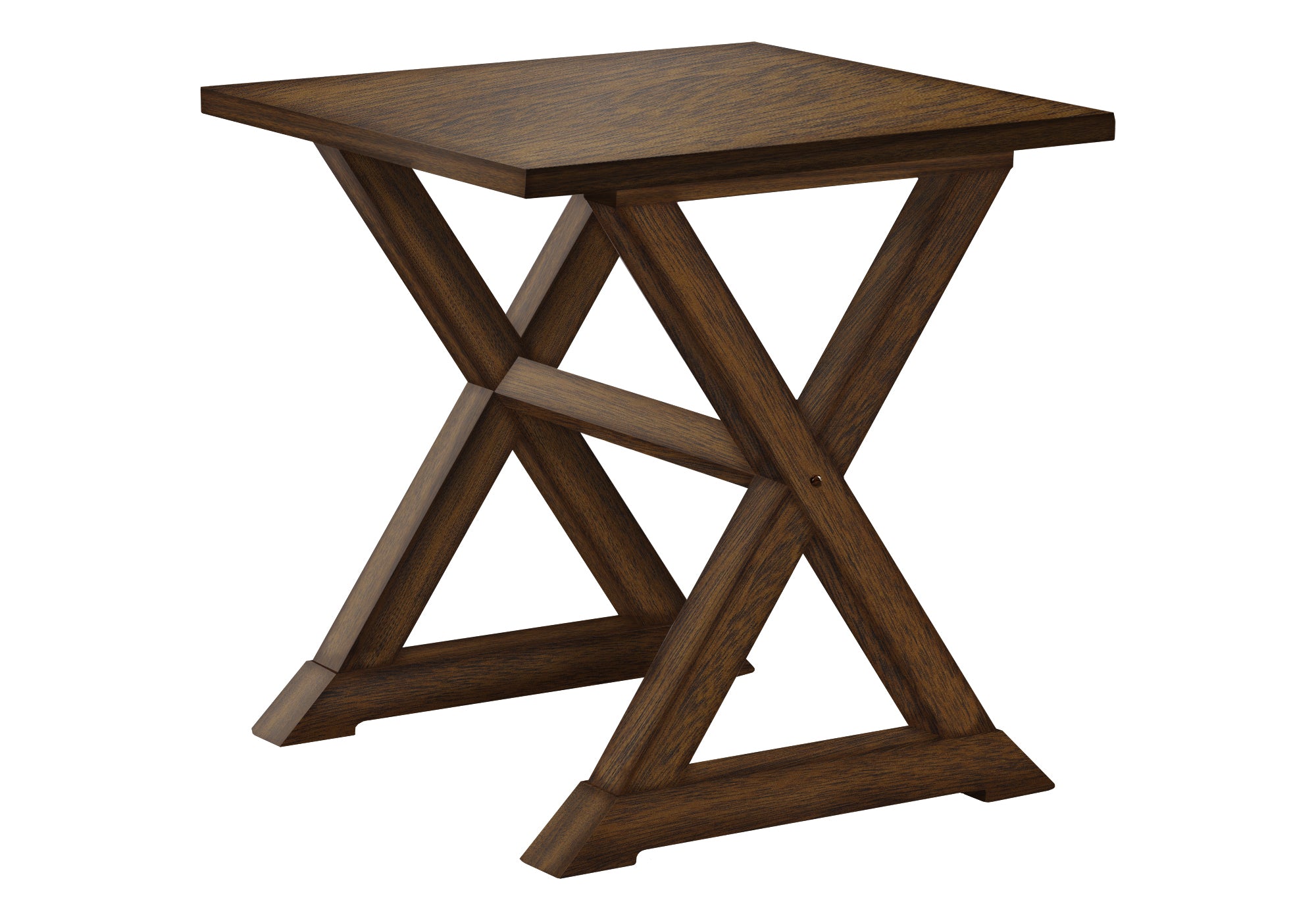 MN-H643988    Accent Table, End, Side Table, Square, Nightstand, Bedroom, Lamp, Brown Veneer, Transitional