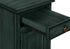 MN-593992    Accent Table, End, Side Table, Nightstand, Narrow, Bedroom, Lamp, Storage Drawer, Antique Blue Veneer, Traditional