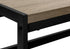 MN-964000    Ladder, Step Stool, Bedroom, Kitchen, Black Metal, Dark Taupe Laminate, Contemporary