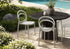MN-634006    Outdoor Chair, 32"h, Stacking Dining Chair, Patio Chairs, Set Of 4, Light Grey, Contemporary, Modern