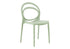 MN-654008    Outdoor Chair, 32"h, Stacking Dining Chair, Patio Chairs, Set Of 4, Sea Green, Contemporary, Modern