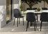 MN-664009    Outdoor Chair, 33"h, Patio Chairs, Set Of 4, Black, Contemporary, Modern