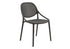 MN-384019    OUTDOOR CHAIR - BLACK STACKING DINING CHAIR / SET OF 4