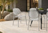 MN-774021    Outdoor Chair, 32"h, Stacking Dining Armchair, Patio Chairs, Set Of 4, Light Grey, Contemporary, Modern