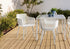 MN-814025    Outdoor Chair, 32"h, Patio Chairs, Set Of 4, White, Light Grey, Contemporary, Modern