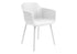 MN-814025    Outdoor Chair, 32"h, Patio Chairs, Set Of 4, White, Light Grey, Contemporary, Modern