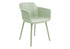 MN-844028    Outdoor Chair, 32"h, Patio Chairs, Set Of 4, Sea Green, Contemporary, Modern