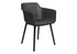 MN-854029    Outdoor Chair, 32"h, Patio Chairs, Set Of 4, Black, Contemporary, Modern