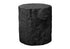 MN-V194122    Accent Table, 25"H, Indoor Or Outdoor, Drum, End, Nightstand, Round, Side Table, Living Room, Bedroom, Black, Contemporary, Modern