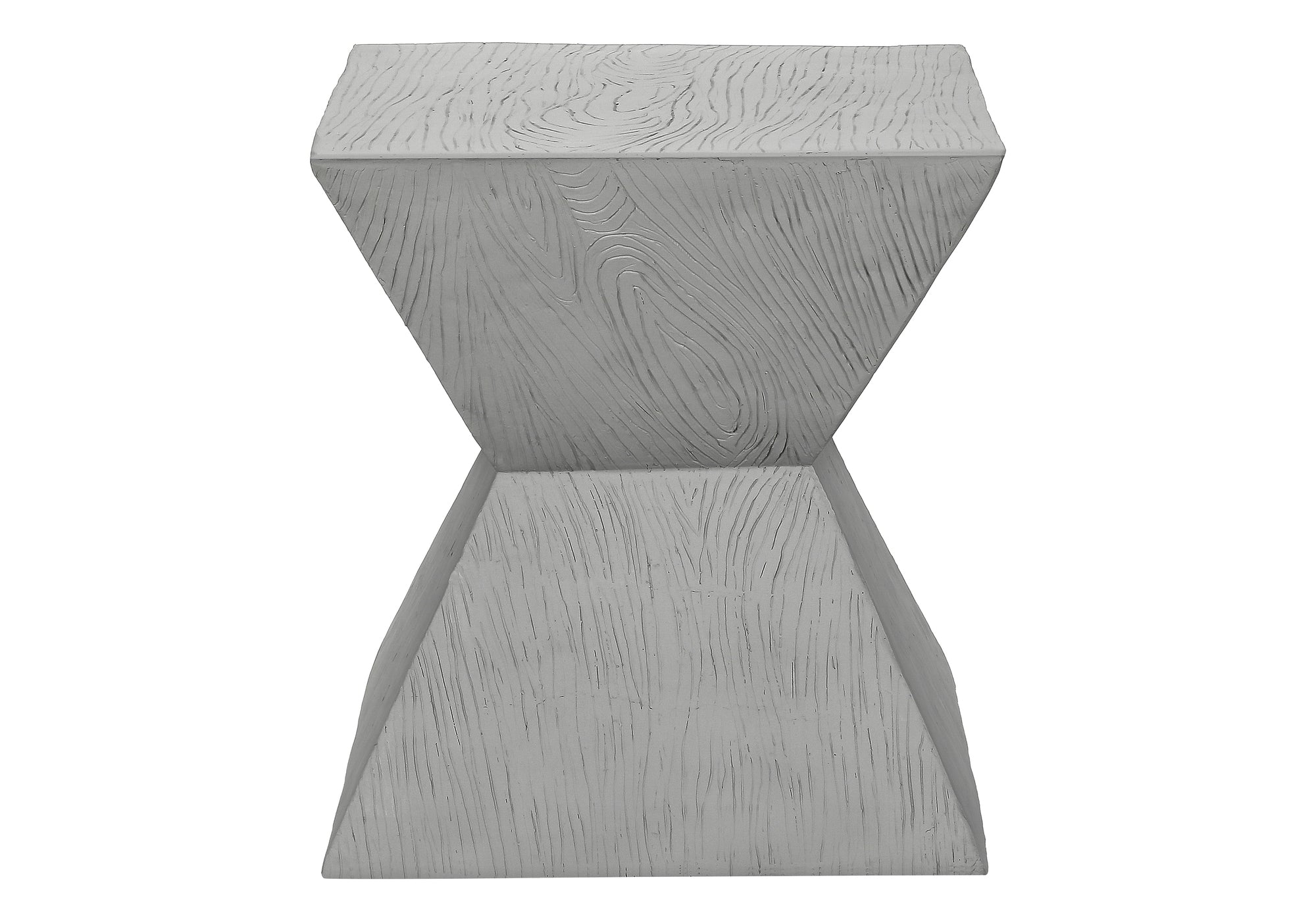 MN-V184125    Accent Table, 25"H, Indoor Or Outdoor, Side Table, End, Nightstand, Bedroom, Living Room, Grey, Contemporary, Modern