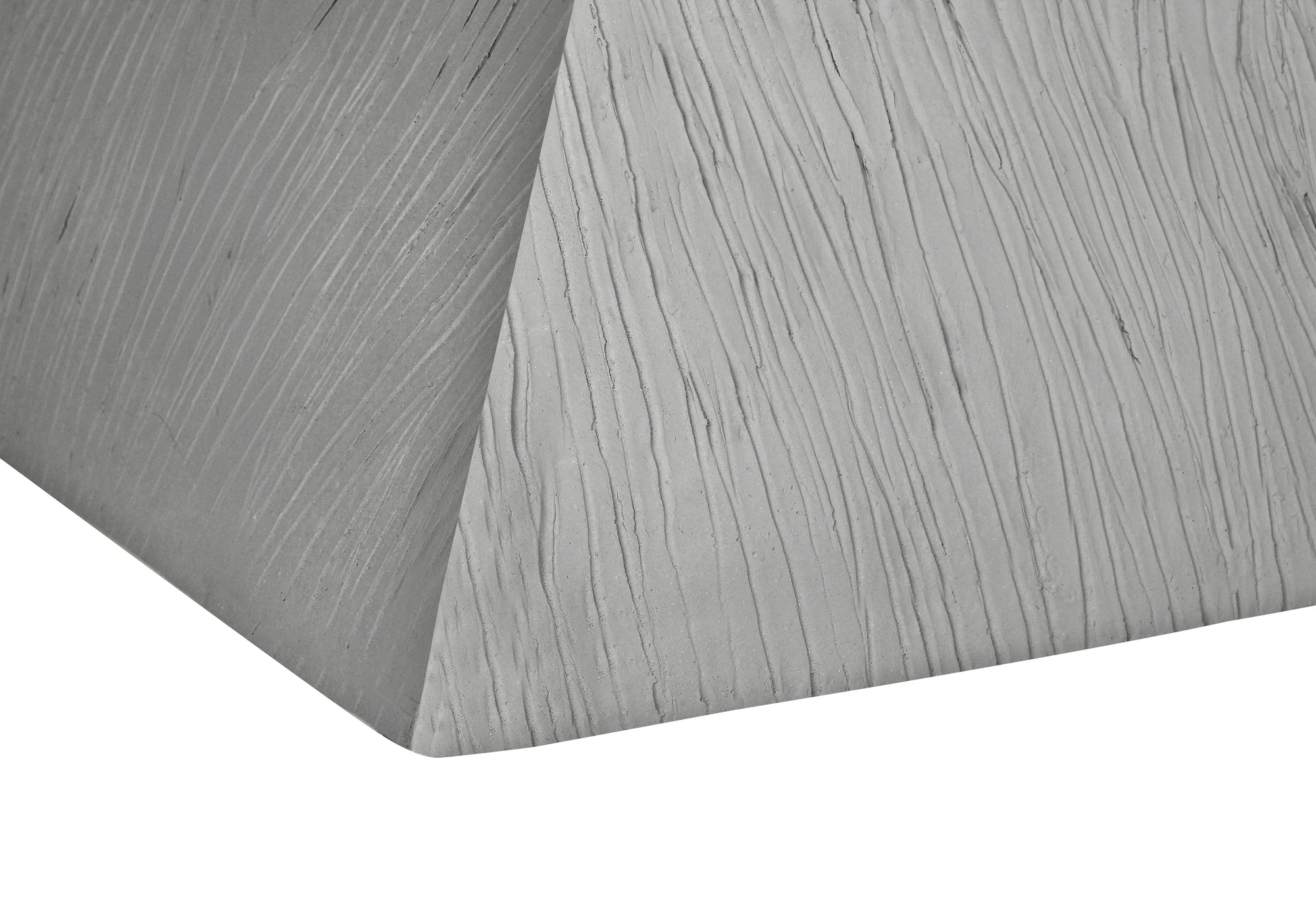 MN-V184125    Accent Table, 25"H, Indoor Or Outdoor, Side Table, End, Nightstand, Bedroom, Living Room, Grey, Contemporary, Modern