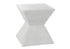MN-V184126    Accent Table, 25"H, Indoor Or Outdoor, Side Table, End, Nightstand, Bedroom, Living Room, White, Contemporary, Modern