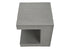 MN-E904130    Accent Table, 25"H, Indoor Or Outdoor, Side Table, Nightstand, End, Square, Grey, Contemporary, Modern
