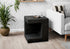 MN-E904132    Accent Table, 25"H, Indoor Or Outdoor, Side Table, Nightstand, End, Square, Black, Contemporary, Modern