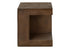 MN-904133    Accent Table, 25"h, Indoor Or Outdoor, Side Table, Nightstand, End, Square, Bedroom, Living Room, Walnut, Contemporary, Modern