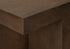 MN-904133    Accent Table, 25"h, Indoor Or Outdoor, Side Table, Nightstand, End, Square, Bedroom, Living Room, Walnut, Contemporary, Modern