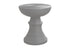 MN-C264144    Accent Table, 25"H, Indoor Or Outdoor, Side Table, End, Bedroom, Living Room, Nightstand, Round, Grey, Contemporary, Modern