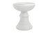 MN-C264145    Accent Table, 25"H, Indoor Or Outdoor, Side Table, End, Bedroom, Living Room, Nightstand, Round, White, Contemporary, Modern