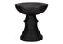 MN-C264146    Accent Table, 25"H, Indoor Or Outdoor, Side Table, End, Bedroom, Living Room, Nightstand, Round, Black, Contemporary, Modern