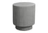 MN-Q314148    Accent Table, 25"H, Indoor Or Outdoor, Bedroom, End, Living Room, Nightstand, Round, Side Table, Grey, Contemporary, Modern