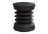 MN-Q354154    Accent Table, 25"H, Indoor Or Outdoor, Side Table, End, Bedroom, Living Room, Nightstand, Round, Black, Contemporary, Modern