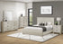 MN-265210Q    Bedroom Set, Queen Size Bed, Bleached Oak, Contemporary, Modern