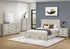 MN-275211Q    Bedroom Set, Queen Size Bed, Bleached Oak, Contemporary, Modern