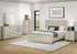 MN-325220Q    Bedroom Set, Queen Size Bed, Bleached Oak, Contemporary, Modern