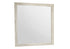 MN-345222    Bedroom Set, Wall Mirror, Bleached Oak, Contemporary, Modern