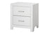MN-535228    Bedroom Set, Two Drawer Nightstand, White Wood Grain, Contemporary, Modern