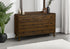 MN-385231    Bedroom Set, 6 Drawer Dresser, Walnut, Mid Century