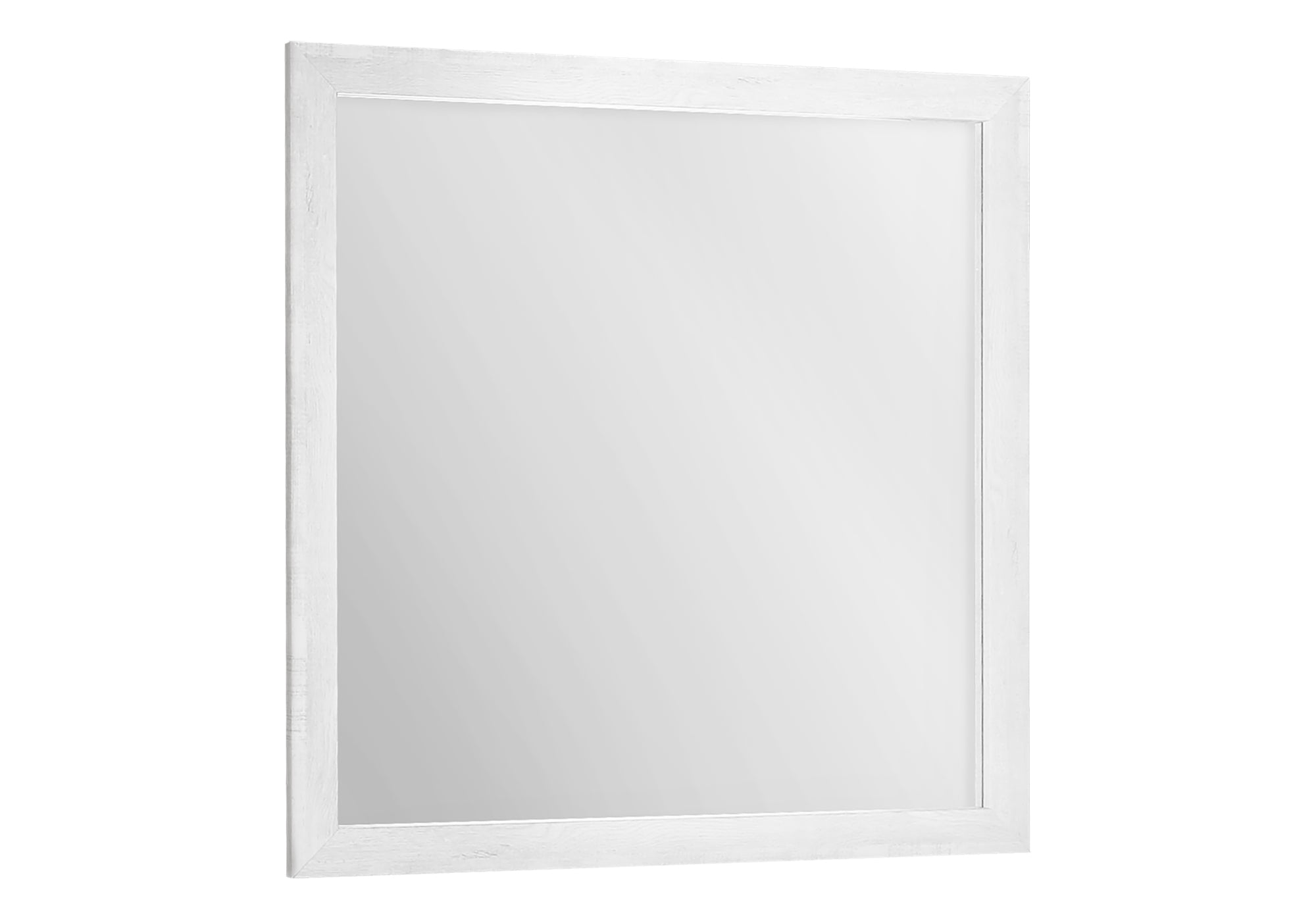 MN-495242    Bedroom Set, Wall Mirror, White Wood Grain, Contemporary, Modern