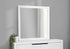 MN-495242    Bedroom Set, Wall Mirror, White Wood Grain, Contemporary, Modern