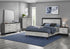MN-525250Q    Bedroom Set, Queen Size Bed, Grey Reclaimed, Black, Contemporary, Modern