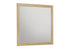 MN-595257    Bedroom Set, Wall Mirror, Light Oak Laminate, Contemporary, Modern