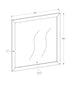 MN-645262    Bedroom Set, Wall Mirror, Bleached Oak, Transitional