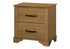 MN-705268    Bedroom Set, Two Drawer Nightstand, Medium Oak Laminate, Transitional
