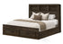 MN-725270Q    Bedroom Set, Queen Size Bed, Rustic Oak Laminate, Transitional