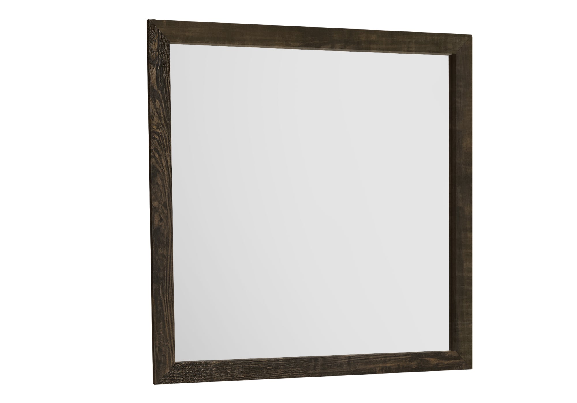 MN-745272    Bedroom Set, Wall Mirror, Rustic Oak Laminate, Transitional