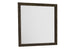 MN-745272    Bedroom Set, Wall Mirror, Rustic Oak Laminate, Transitional