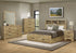MN-775275Q    Bedroom Set, Queen Size Bed, Medium Oak Laminate, Transitional