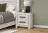 MN-855283    Bedroom Set, Two Drawer Nightstand, Grey Reclaimed, Contemporary, Modern