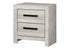 MN-855283    Bedroom Set, Two Drawer Nightstand, Grey Reclaimed, Contemporary, Modern